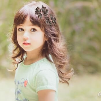 Baby girls leopard hair bow Clips Pin,leopard print bow hairpin for women(FD62-Z-B)