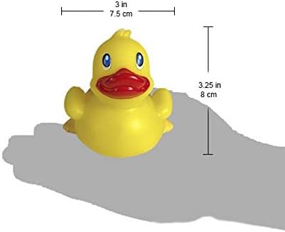 3" Pirate Rubber Duck [Sealed Hole, No Mildew] - Baby Safe Bathtub Bathing Toy