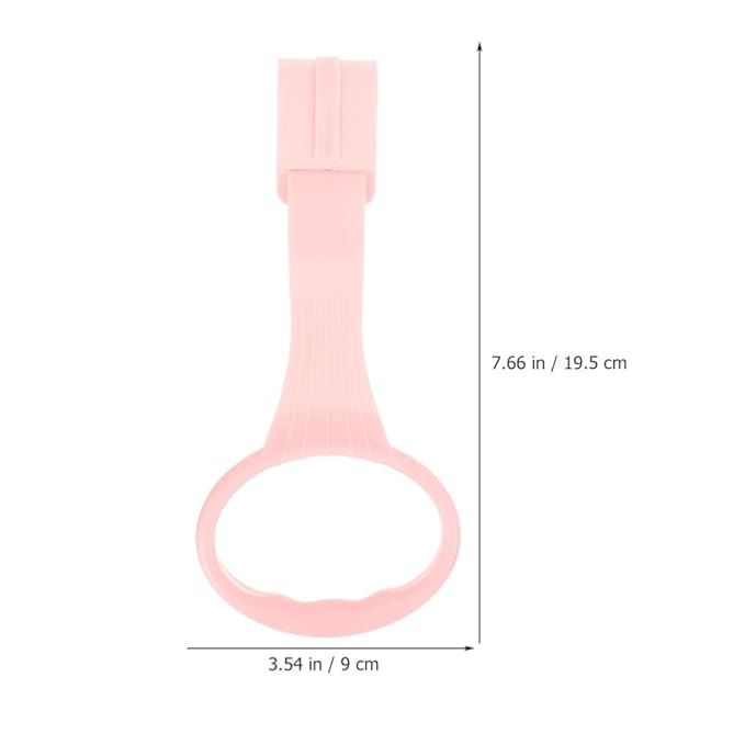 Toddmomy 4Pcs Baby Pull up Rings Nursery Crib Hand Pull Rings Infant Standing Assist Lightweight Portable Baby Standing Safety Ring for Walking Exercise