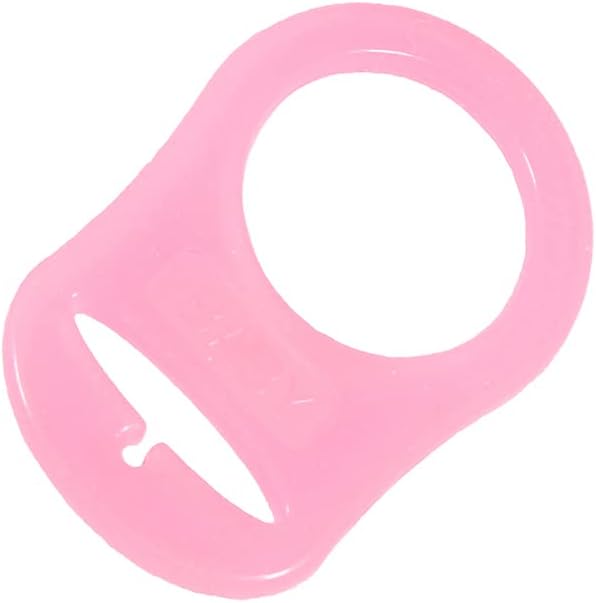 10 MAM Ring Button Style Pacifier Adapter (Hot Pink)