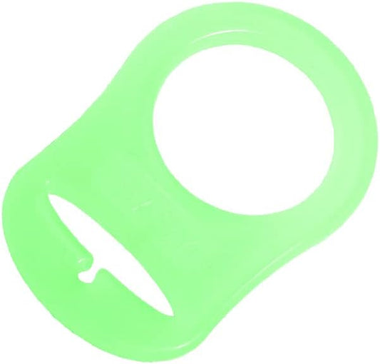 10 MAM Ring Button Style Pacifier Adapter (Green)