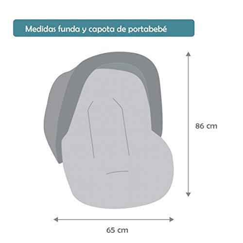 Babyline Car Seat Cover, Universal Groups 0/1/2, Harness Cover Gift (Beach)