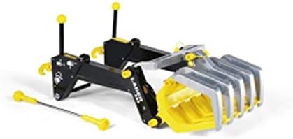 ROLLY TOYS Grabber Bucket Installation Set, S2640967,Yellow,42 cm × 35 cm × 30 cm