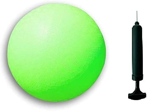Toys+ 8.5 Inch Colorful Playground Ball + Pump