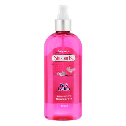 Simond's Baby cologne, pink lotion 260ml, from Chile