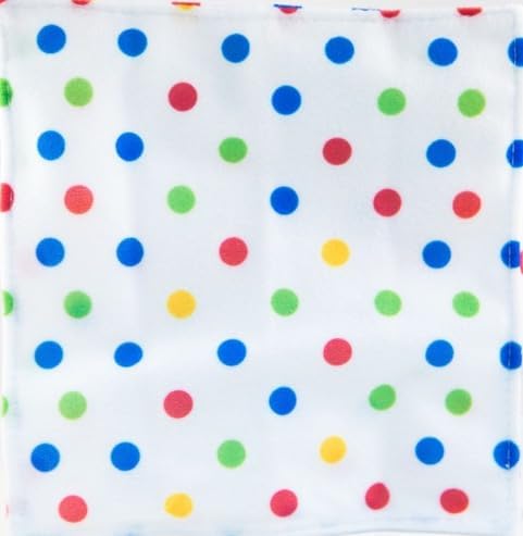Baby Paper–2 Pack of Crinkly, Sensory Toys, White/Black Dot & Multi Color Polka Dot