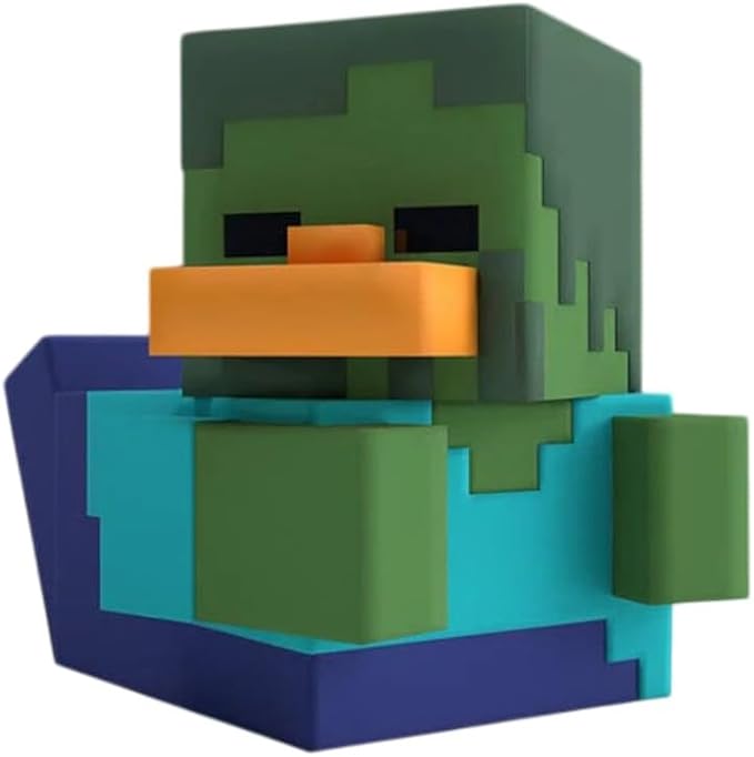 TUBBZ Boxed Edition: Minecraft - Zombie Cosplaying Rubber Duck Vinyl Figure