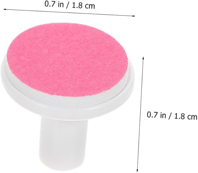 DOITOOL Baby Electric Nail File Replacement Pads 24 Pcs Nail Trimmer Grinding Heads for Infant and Toddler Safe Care 0.7 Inch