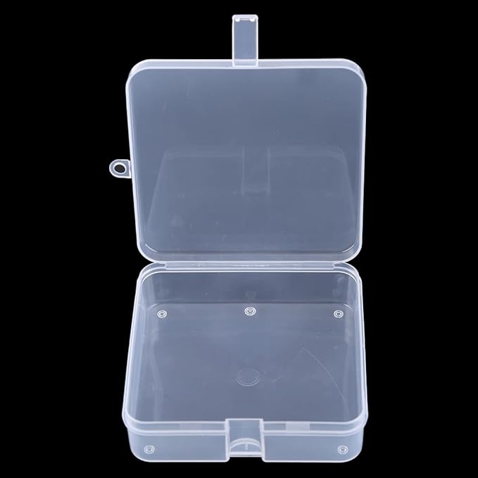 Portable Baby Infant Teether for Case ansparent Holder Pacifier Chain Storage Box Newborn Outdoor avel Clear avel PP, As Pic Shows