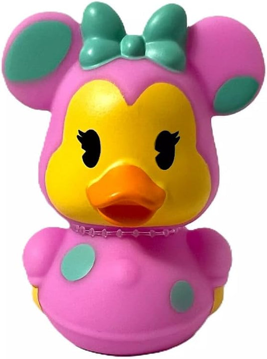 Just Play, Easter Minnie Mouse Rubber Duck Bath Toy, 3 Inches