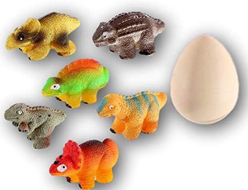 JA-RU Magic Grow Dinosaur Eggs – Water Growing Toys for Kids (1 Egg Assorted) Educational Science Toys, Dinosaur Party Favors, Classroom Prizes & Goodie Bag Stuffers. 312-1A