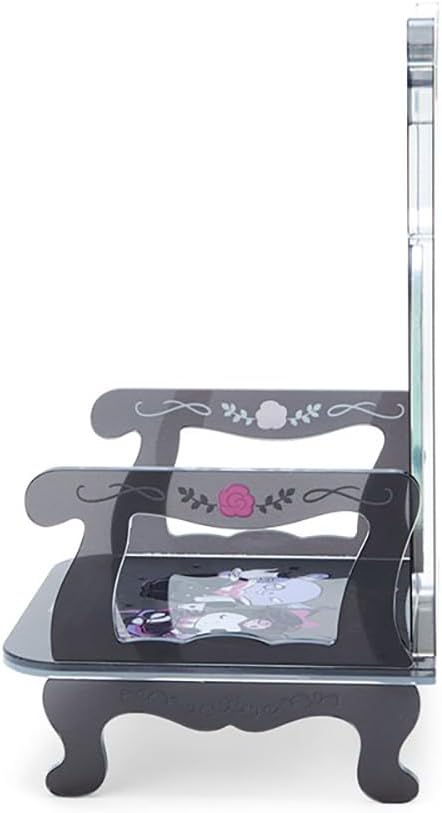 Sanrio 068373 Kuromi & Baku Chair-shaped Stand Mirror (Kuromi Delusion Osama)