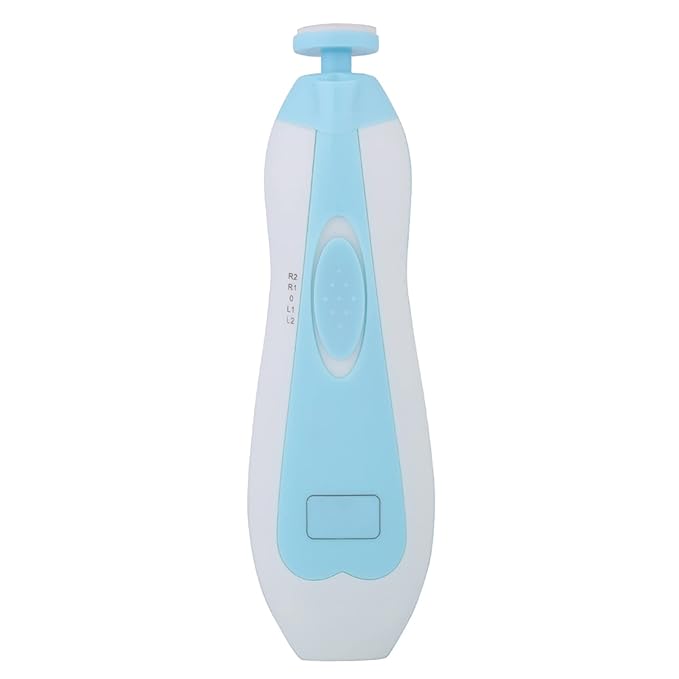 Baby Nail File Electric, 16 in 1 Baby Nail Trimmer Manicure Kit Baby Fingernail Clippers with Light, Baby Nail Grinder Toes Care Trim Polish Grooming Set for Infant Toddler with