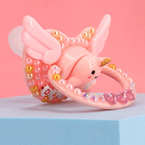 Adult Sized Pacifier Candy Cute Baby Pacifiers (Pink Dolphin)