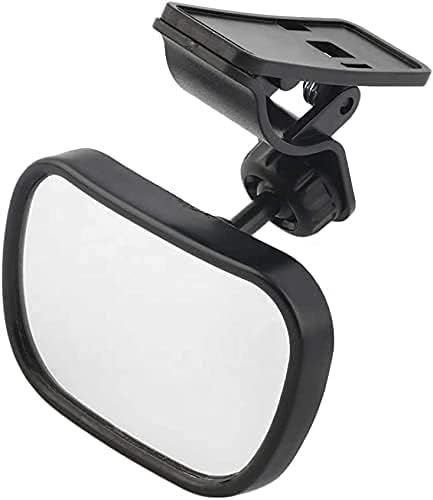 Baby Car Mirror Set, Rear View & Head Rest Mirrors - Wide View for Better Viability - Shatter Resistant Seat Safety for Infants, Children, or Toddlers