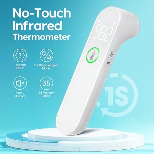 Touchless Thermometer LED White + LED White