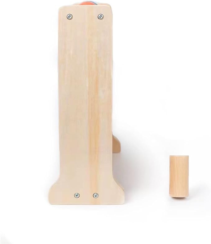 Twefex Montessori Ball Tracker, Award Winning Durable Pound A Ball Drop Toy, Early Developmental Montessori Toys, Wooden Toys for Toddlers 1-3 Year Old - Great Birthday Gift