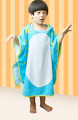 Soft Cotton Baby Bath Towel Beach Towel Bathrobe for Kids 0-8 years