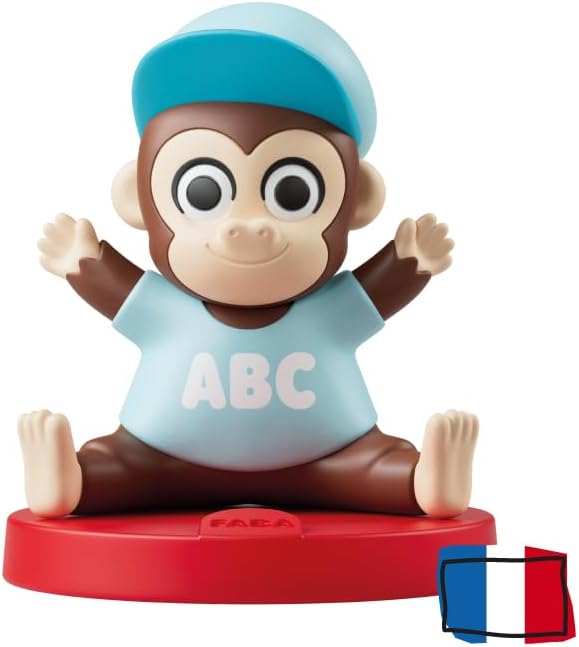 FABA Sound character, Gorilla Master and his children's rhyme, music, songs and sounds, children 2-4 years old, French version
