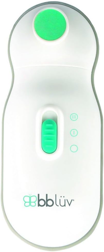 bblüv - Trimö - Baby Nail Trimmer Electric - Baby Nail File for Newborn and Toddler (0 to 12 Months+), Gentle and Quiet Fingernail and Toenail Clippers, Original Trimo Kit (Pack of 1)
