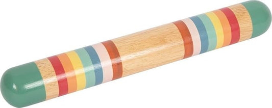 small foot Rainmaker Safari Wooden Rhythm Instrument, Sensory Toy and Rattle for Children from 12 Months, 12319