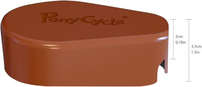 PonyCycle Pedal Pad (for Model Y/Model U Size 3& Size 4 Ride on Horse Brown, Chocolate) - Brown