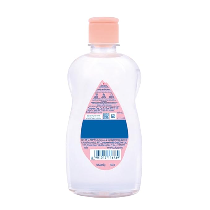 Johnson's Baby Oil with Vitamin E (500Ml)