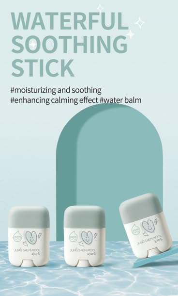 JUNGSAEMMOOL KIDS Waterful Soothing Stick | Lip and Cheek Balm, Healing Balm Stick, Baby Face Balm Stick, Chapped Face Balm, Baby Nourishing Stick, Baby Balm Stick, Baby Moisturizer Stick
