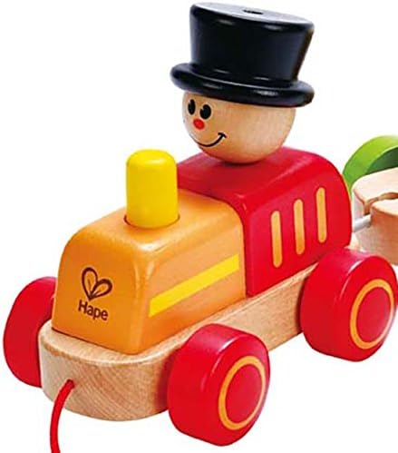 Hape Wooden Railway Triple Play Wooden Train Set