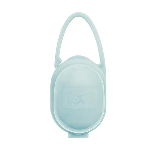 LOVI Pacifier box | Pacifier case BPA free | two types of attachment universal & practical | Ideal as storage case for on the go Mint