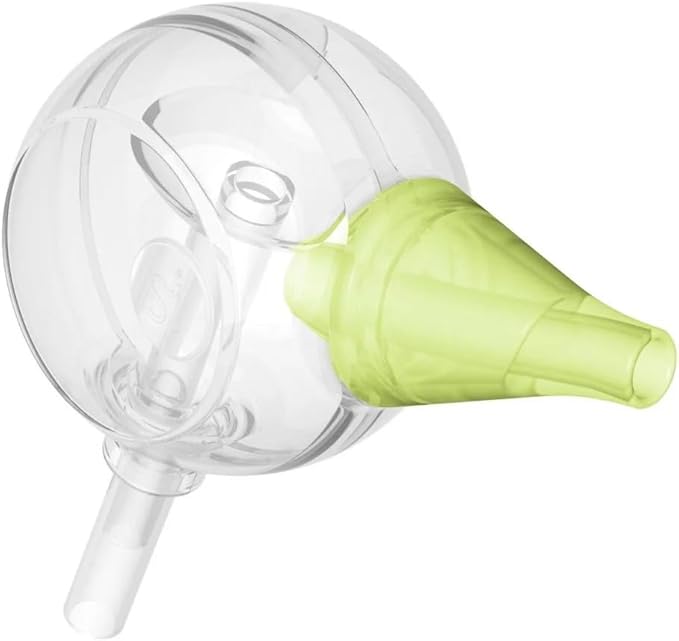 Nosiboo Eco Baby Nasal Aspirator/Nose Sucker - Silent, Portable Nose Cleaner - Mouth-Operated Nose Suction Power