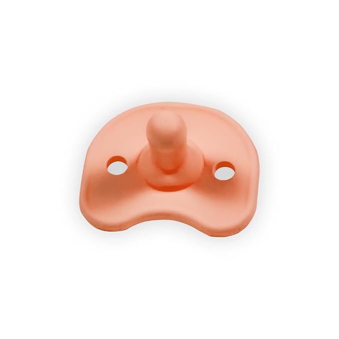 Kids Heroes Baby Pacifiers 0-6 Months, Orthodontic Pacifier Newborn, One-Piece Silicone Pacifier, BPA Free, 2 Pack
