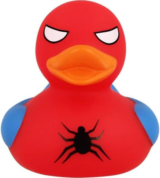 Spidy Rubber Duck Bath Toy | Super Hero | Safe for All Ages | Collectable, 100's to Chose | 3 x 3 x 3.5