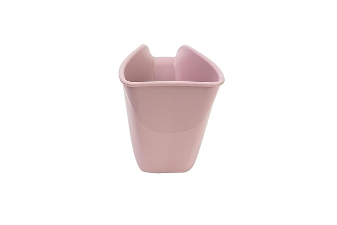 Shnuggle Bath Rinse Jug | Soft Rim Baby & Toddler Shampoo Rinser | Bath Hair Rinsing Cup | Hair Wash Jug with Handle | Essential Bath Accessories | Blossom Pink