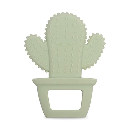 Baby Silicone Teether,Sensory Chew Toys,BPA Free Soft and Effective Infant Teething Pain Relief Toys,Freezer Safe,Food Grade Silicone,Best Shower Gift for Boys and Girls (Cactus)