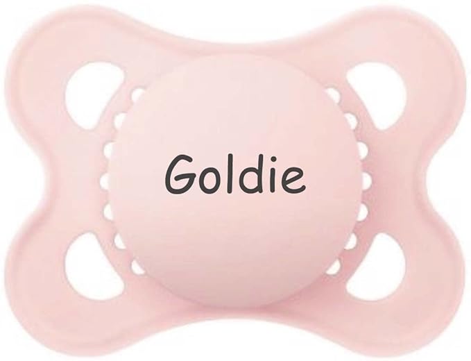 Personalized Pacifier by Pacidoodle Customize Now (Pink 0-6)