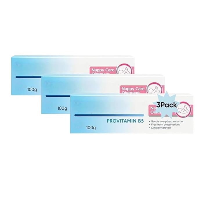 Nappy (Diaper) Care Ointment 5% Percent, 100g X 3 PACK