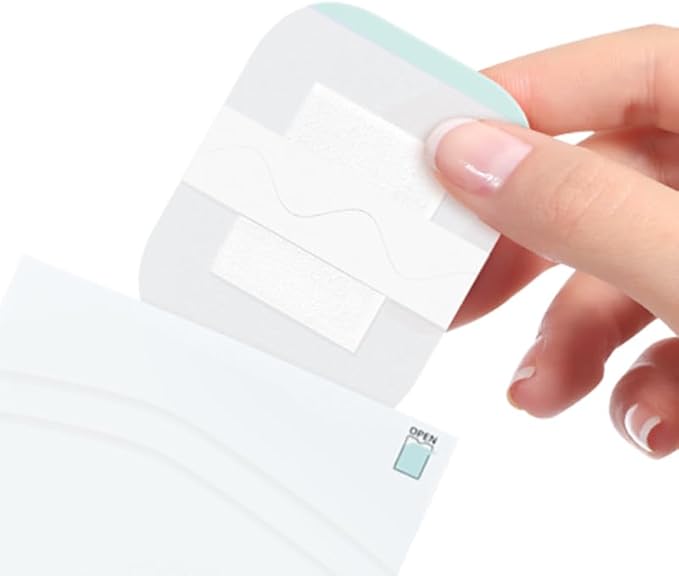 Baby Waterproof Umbilical Cord Stickers (15pcs), Navel Patches for Infants with Protruding Belly Buttons, Soft Cotton Hernia Pads, Baby Colic and Gas Relief Wrap 2.2 * 2.7Inch