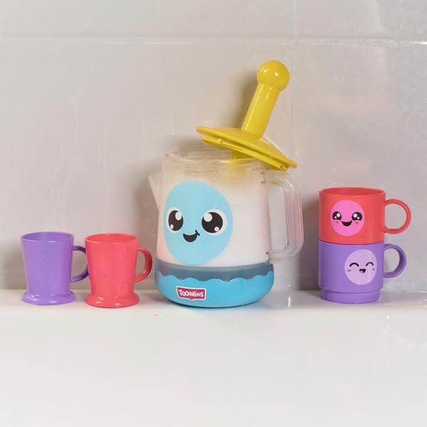 Toomies Bubble & Brew Bath Set, Foaming Teapot, Imaginative Bath Toy, Promotes Fine Motor Skills, For Ages 18 Months and Above
