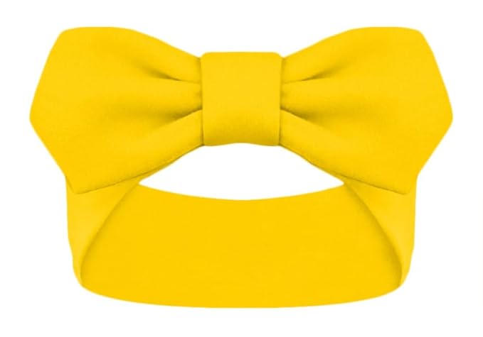 Creative Knitwear Drexel Dragons Infant Girls Gold Solid Hair Knot Headband Embroidered Logo - Size Newborn - 4T