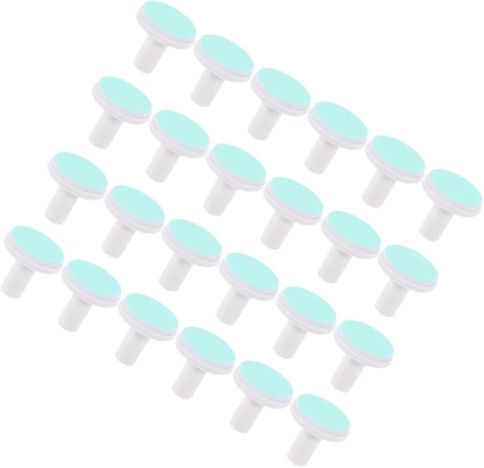 24 pcs Toddler Nail Trimmer Pads Electric Nail File Pads for Infant Child Toddler Baby Nail Grinding Heads for Electric Nail File Spare Newborn Polisher Nail Replacement Pads