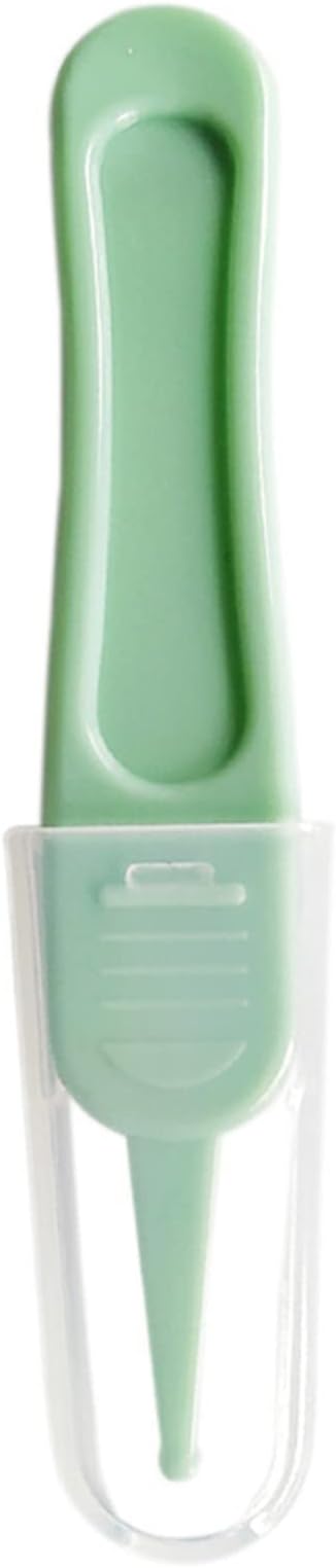 Baby Nasal Tweezer Baby Nose Tweezer Round for Head Baby Nose Booger