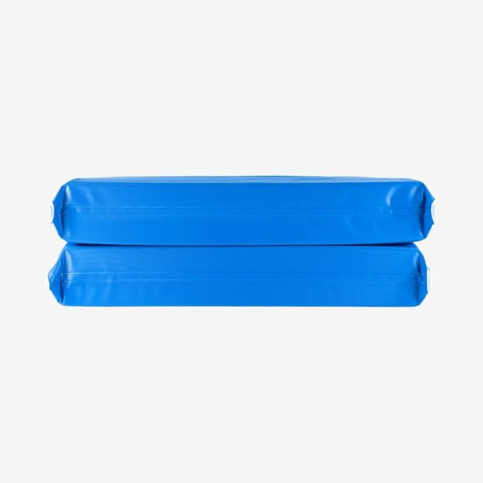 KinderMat Heavy-Duty Nap Mat, Blue/Teal Vinyl Kids mat (2 inch)