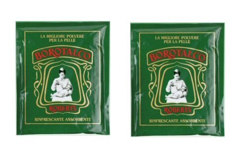 Roberts: Borotalco® Talc Powder - 100 G (3.5 Oz) * Pack of 2 * [ Italian Import ]
