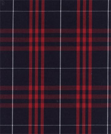 ClassExceed School Headband, Plaid bow headband, back to school, available in variety of school plaids (Plaid 36 Navy and Red plaid Plaid, Regular)