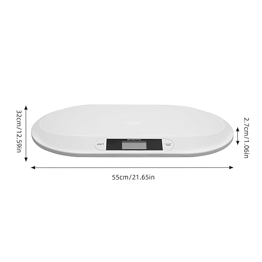 Digital Baby Weighing Scale, 20KG High Precision Smart Baby Scale with LCD, 10g/0.02g Division Precision, Three Units Weight Scales for Infants, Toddlers, and Babies (Weight Measure Tool)