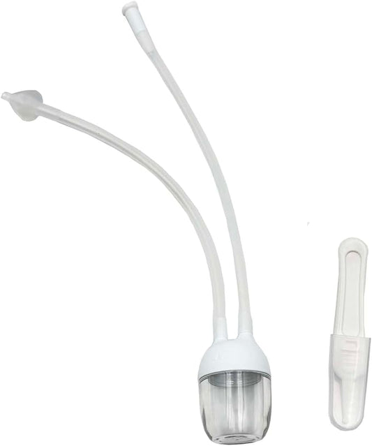 Baby Nasal Cannula,Anti Reflux Nasal Cannula,Equipped with A Nose Clip,Suitable for Newborns and Baby Products-White