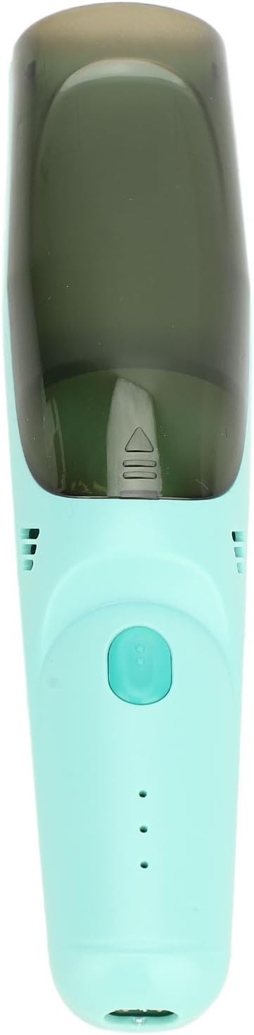 Generic Baby Hair Clipper with Vacuum Cleaner, Round Shaped Cutter Head Design, Low Noise Operation, Waterproof, Lithium Battery Included, for Children Adults, Wet and Dry Dual Use