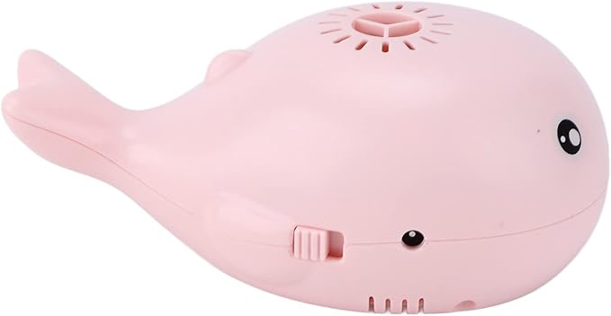 ZJchao Whale Bath Toy, Baby Bath Toys Electric Whale Floating Ball Cute USB Charging Portable Floating Ball for Children (Pink)