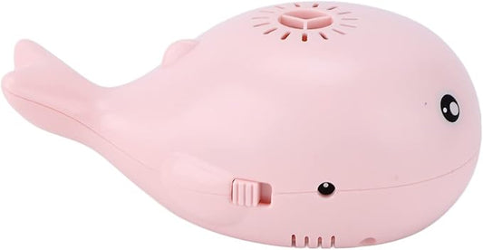 ZJchao Whale Bath Toy, Baby Bath Toys Electric Whale Floating Ball Cute USB Charging Portable Floating Ball for Children (Pink)